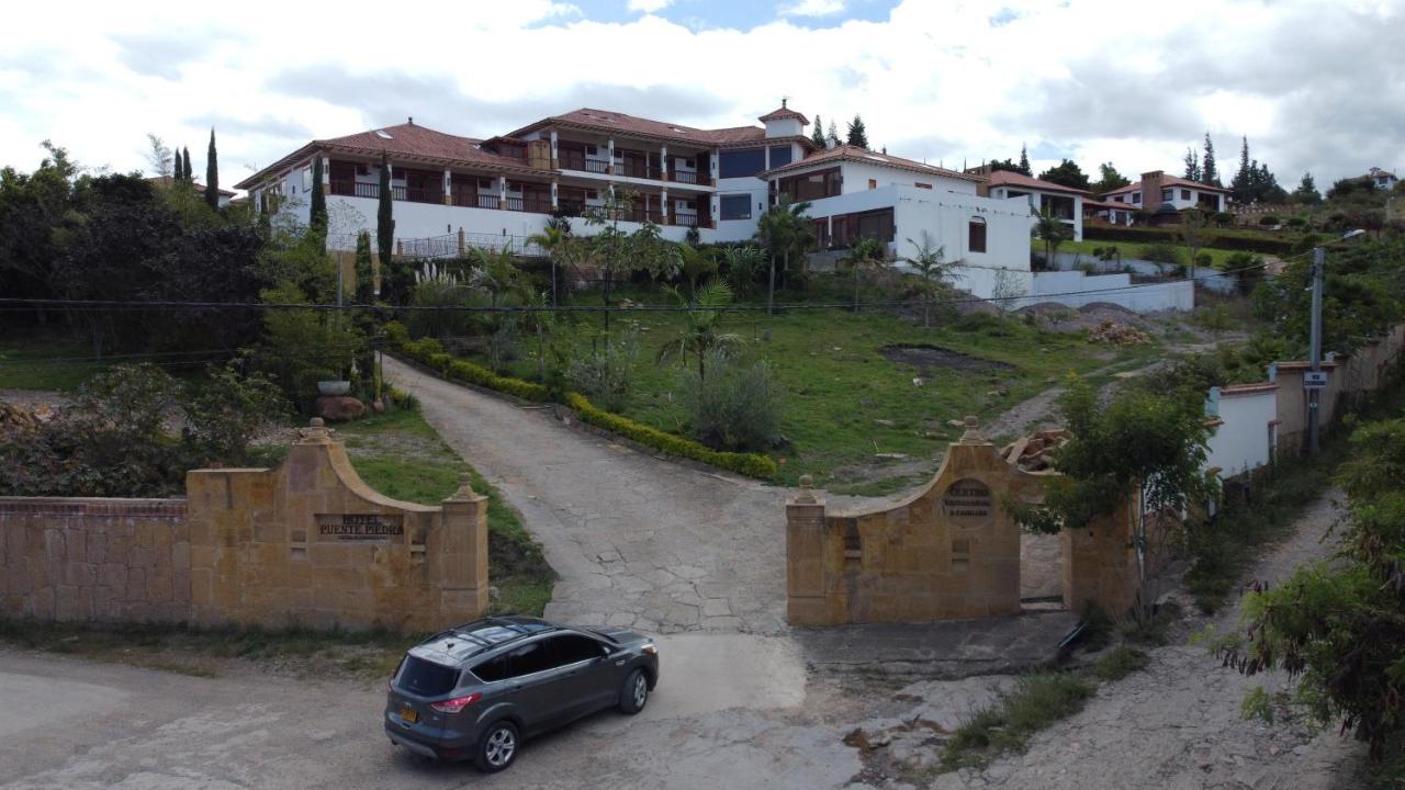 Hotel Puente Piedra Villa de Leyva Exteriör bild