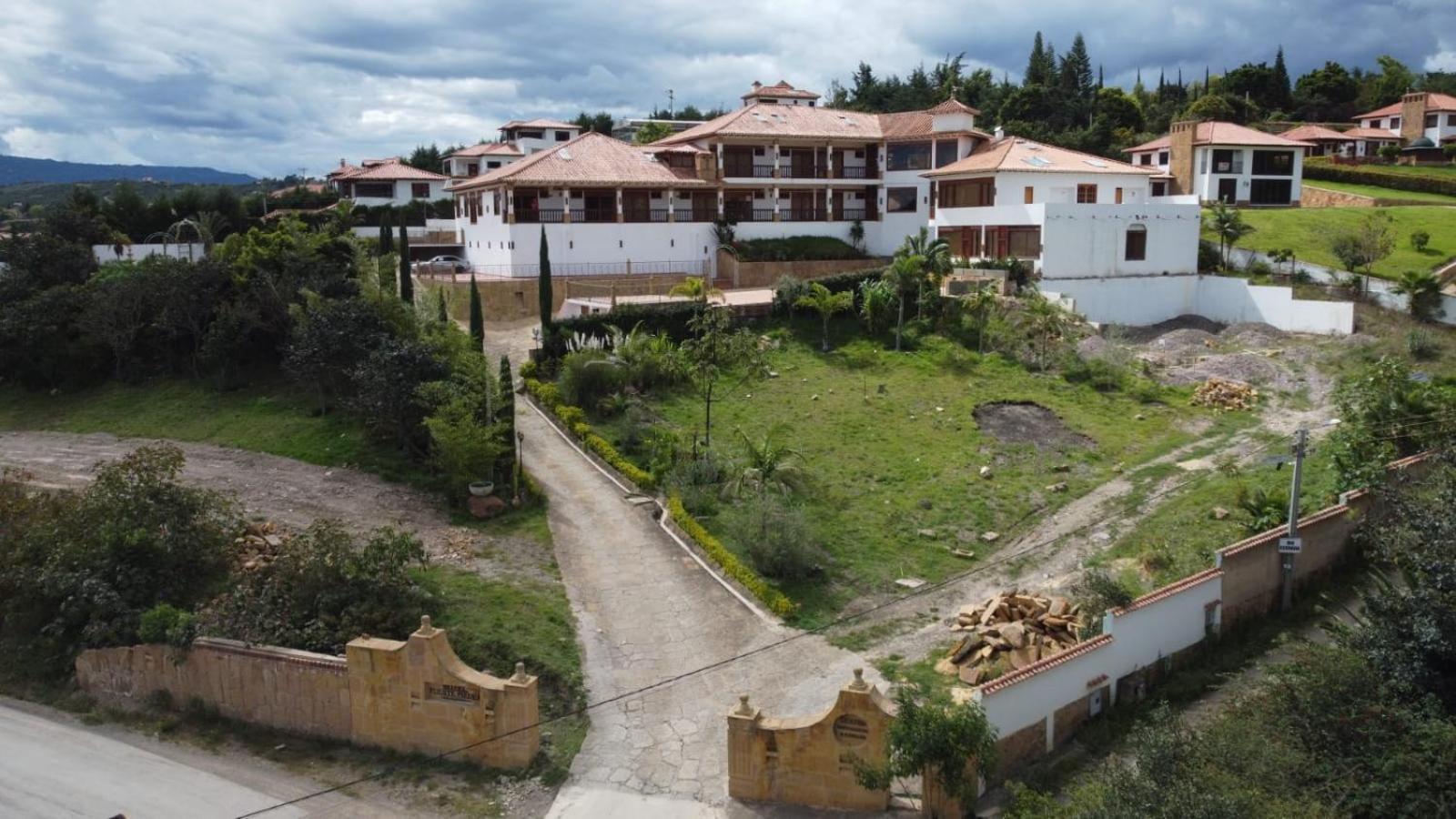 Hotel Puente Piedra Villa de Leyva Exteriör bild