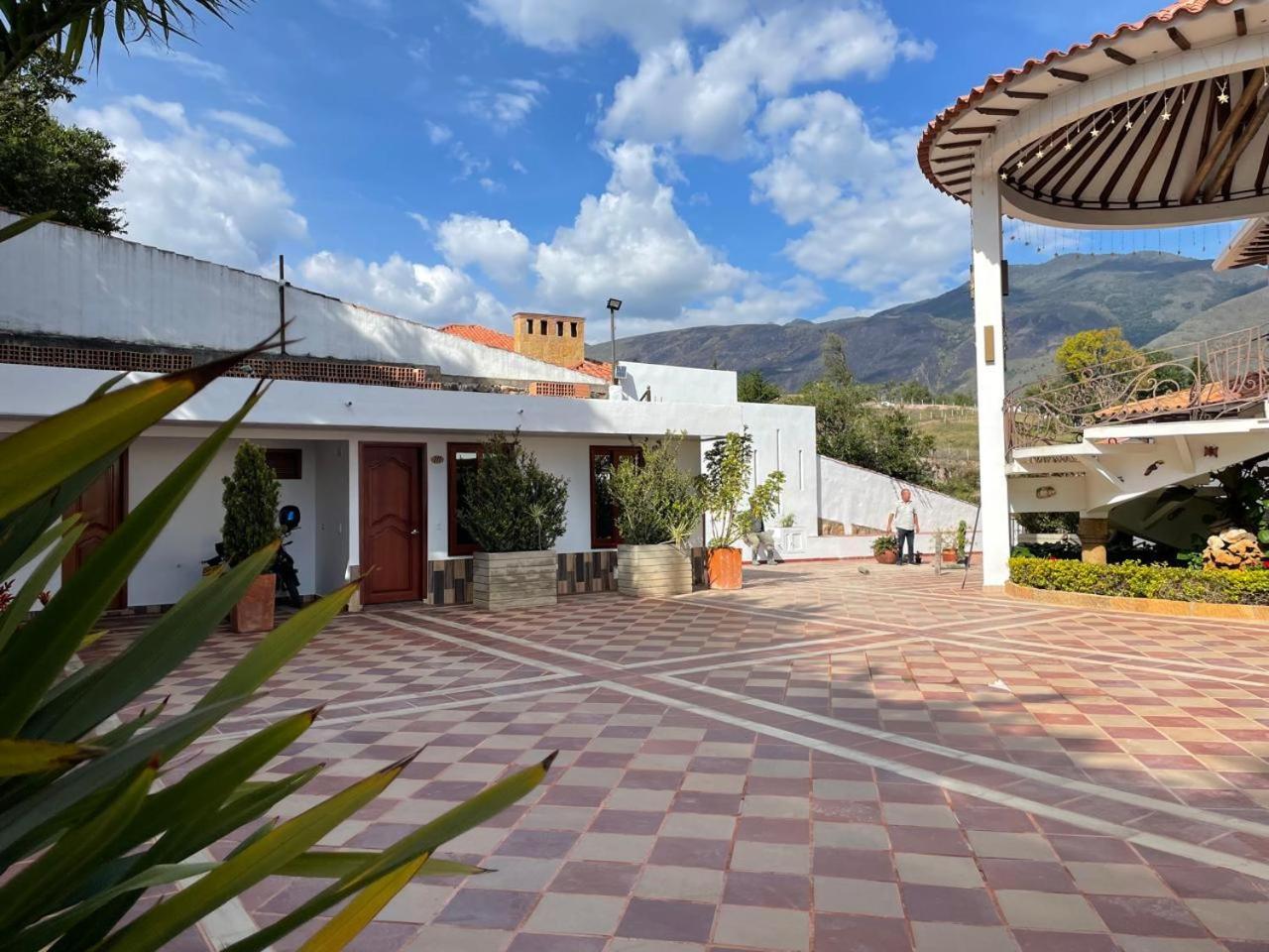 Hotel Puente Piedra Villa de Leyva Exteriör bild
